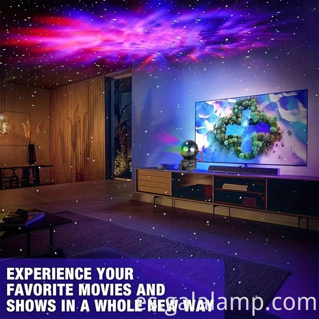 Proyector de luz nocturna de astronautas - Perfecto para la lámpara de habitación y sala de juegos